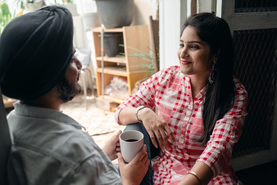 A prospective couple spending time together to understand each other