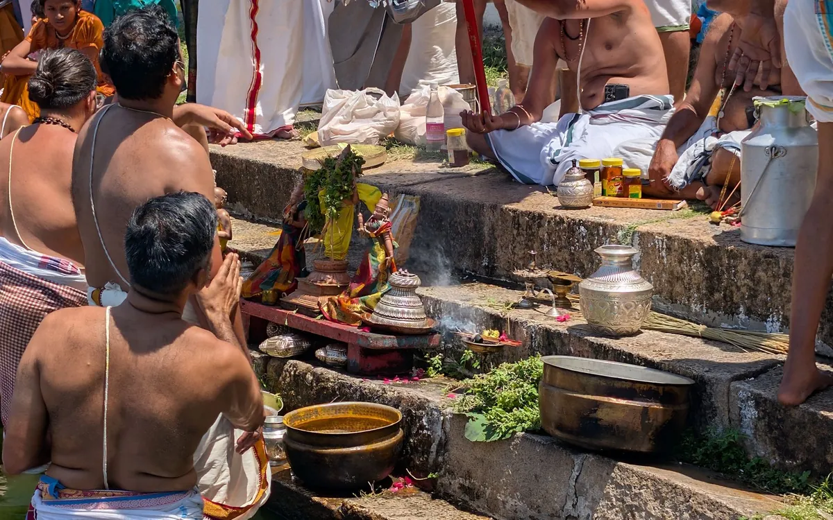An elder in an Indian family, the person most likely to know the household's recorded gotra