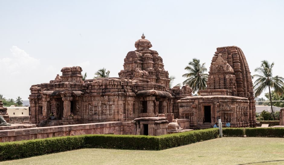 A traditional Hindu temple, reflecting the spiritual heritage of the Goswami community
