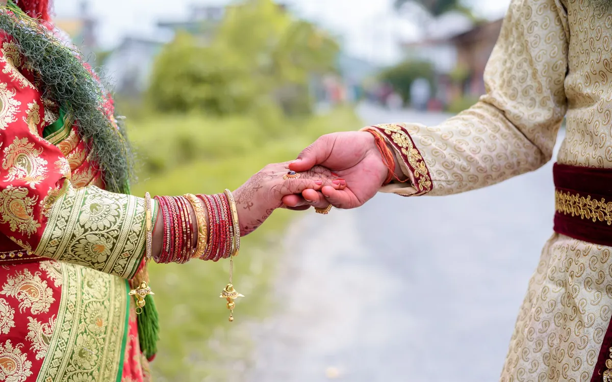 A couple who chose each other