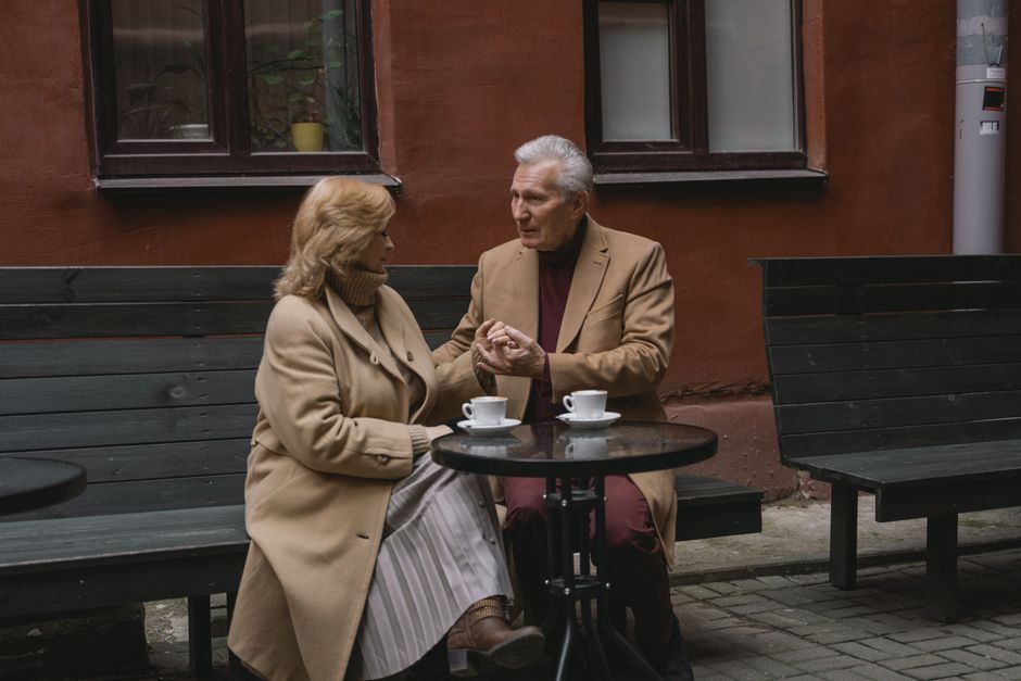 A prospective couple getting to know each other before a rishta is fixed