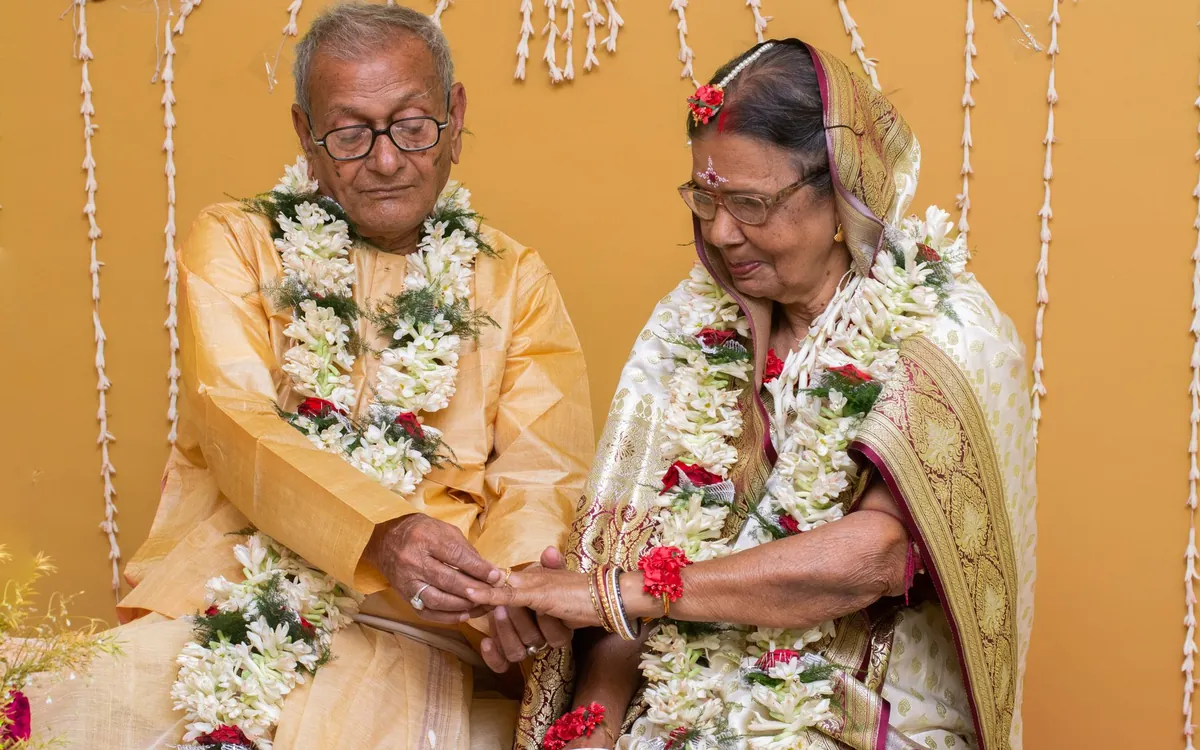 Elders giving their blessing