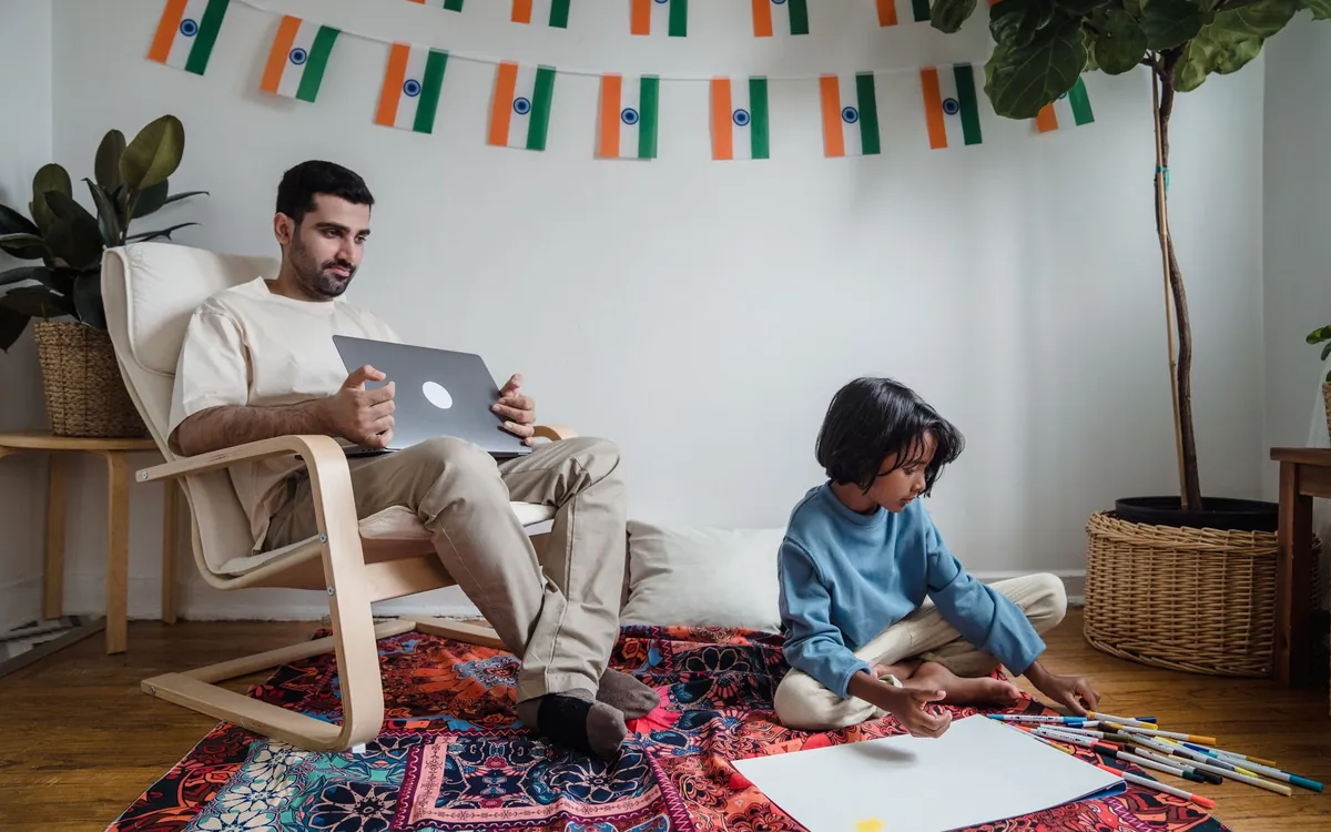 Parents Creating a Matrimony Profile for Their Child